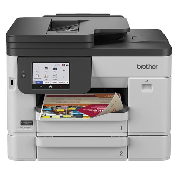 Brother MFCJ5110DW, Ad inchiostro, Stampa a colori, 1200 x 4800 DPI, A3, Stampa diretta, Nero, Bianco