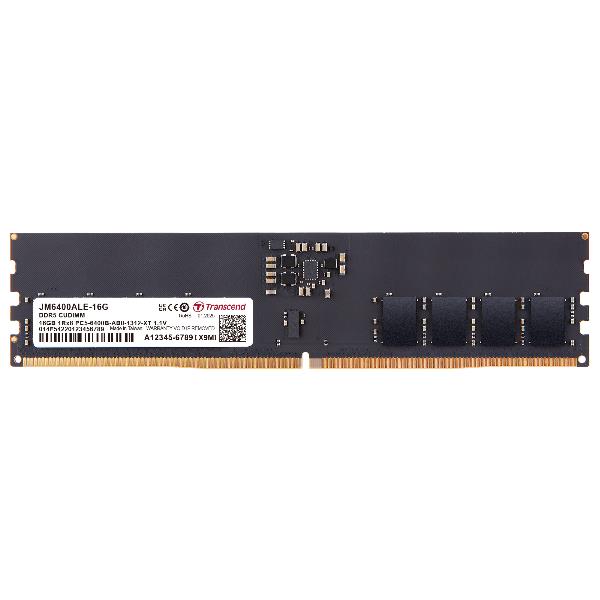 MODULI DI MEMORIA - JM6400ALE-16G - DRAM DDR5 CUDIMM 6400MHz da 16GB, 1Rx8 2Gx8 CL52 1.1V