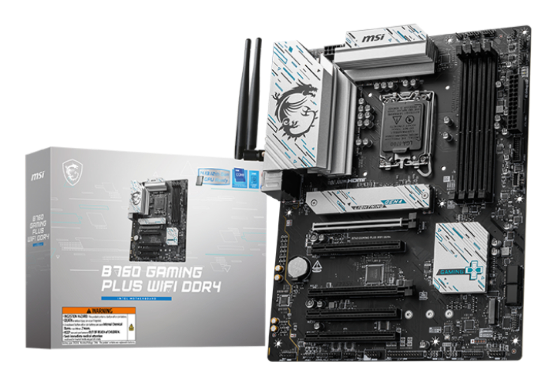 MSI - MOTHERBOARD - B760 GAMING PLUS WIFI DDR4