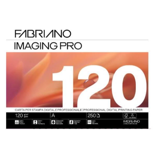 Carta Imaging Pro - A3 - 297 x 420mm - 120 gr - bianco - Fabriano - conf. 250 fogli