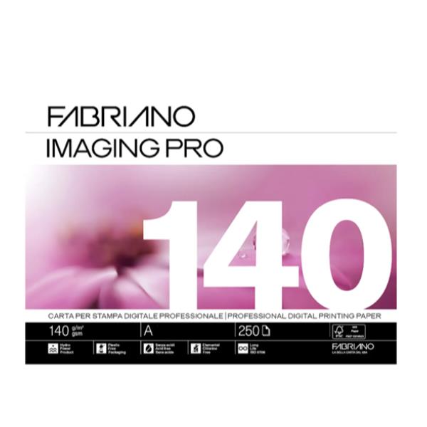 Carta Imaging Pro - A3 - 297 x 420mm - 140 gr - bianco - Fabriano - conf. 250 fogli