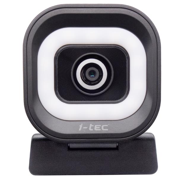 WEB-CAM - WEBCAM SOLOMON700 STREAM 4K con luce LED integrata