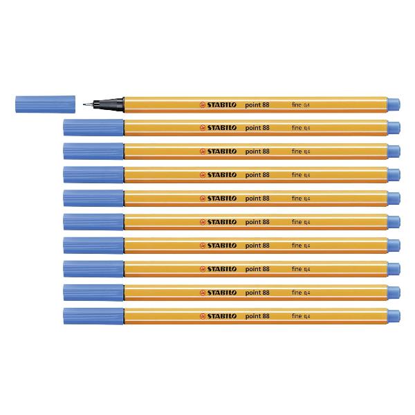 Fineliner Point 88 - tratto 0,4 mm - blu oltremare 32 - Stabilo