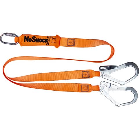Assorbitore di energia - con doppio gancio - 2 m - arancio - Deltaplus