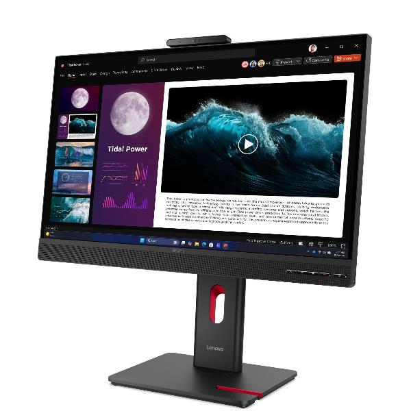 Lenovo ThinkCentre TIO27 Gen6 Monitor, 68,6 cm (27ʺ), 2560 x 1440 Pixel, Quad HD, LED, 6 ms, Nero