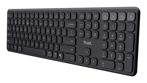 Tastiera - wireless  - Nero  - Trust