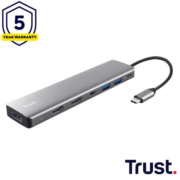 Adattatore multiporta - 7-in-1 - Dalyx - Trust