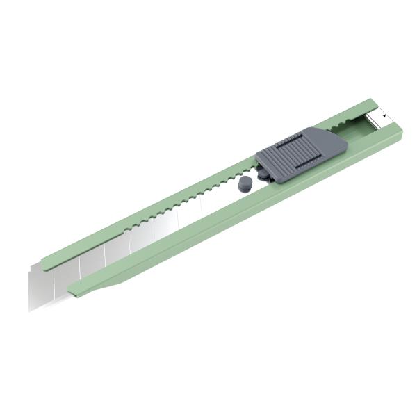 Cutter multiuso - in metallo - lama a spezzare standard - Uttil