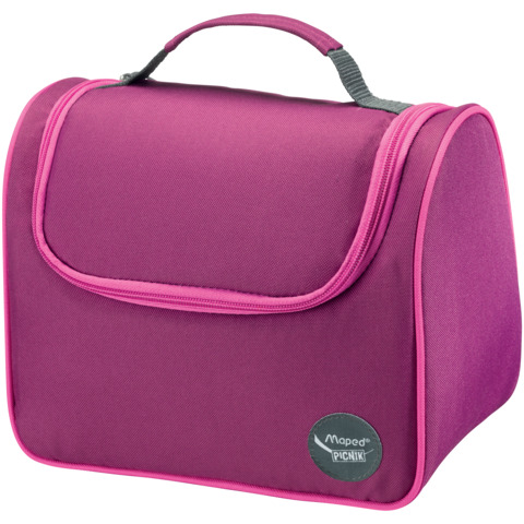 Lunch Bag - Picnick Easy - 20 x 25 x 18 cm - 6,3 L - viola/fuxia - Maped