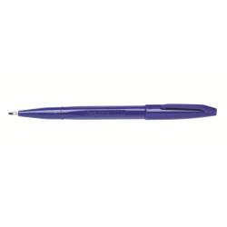 Pennarello Sign Pen S520 punta feltro - punta 2 mm - blu - Pentel