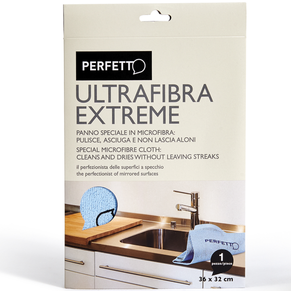 Panno multiuso Extreme - 32 x 36 cm - microfibra - Perfettoi