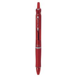 Penna a sfera a scatto Acroball Plastic - punta 1.0mm - rosso  - Pilot