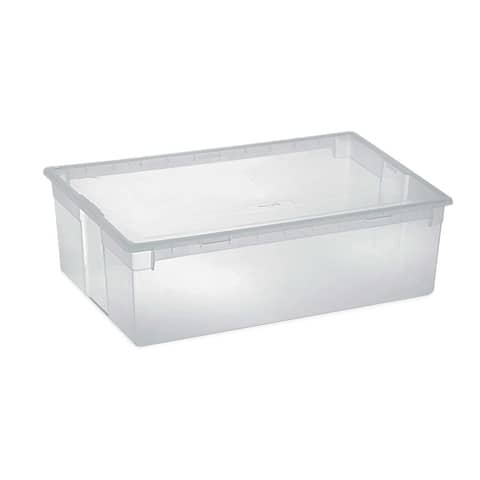 Contenitore multiuso Light Box XL - 57,8x39,6x18,5 cm - 36 L - plastica - trasparente - Terry