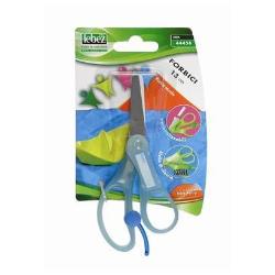 Forbice Snippy - personalizzabile - punta tonda - 13 cm - lama acciaio - colori assortiti - Lebez