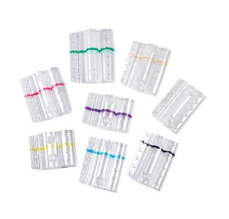 Blister portamonete - 10 cent - fascia blu - Iternet - sacchetto da 100 blister