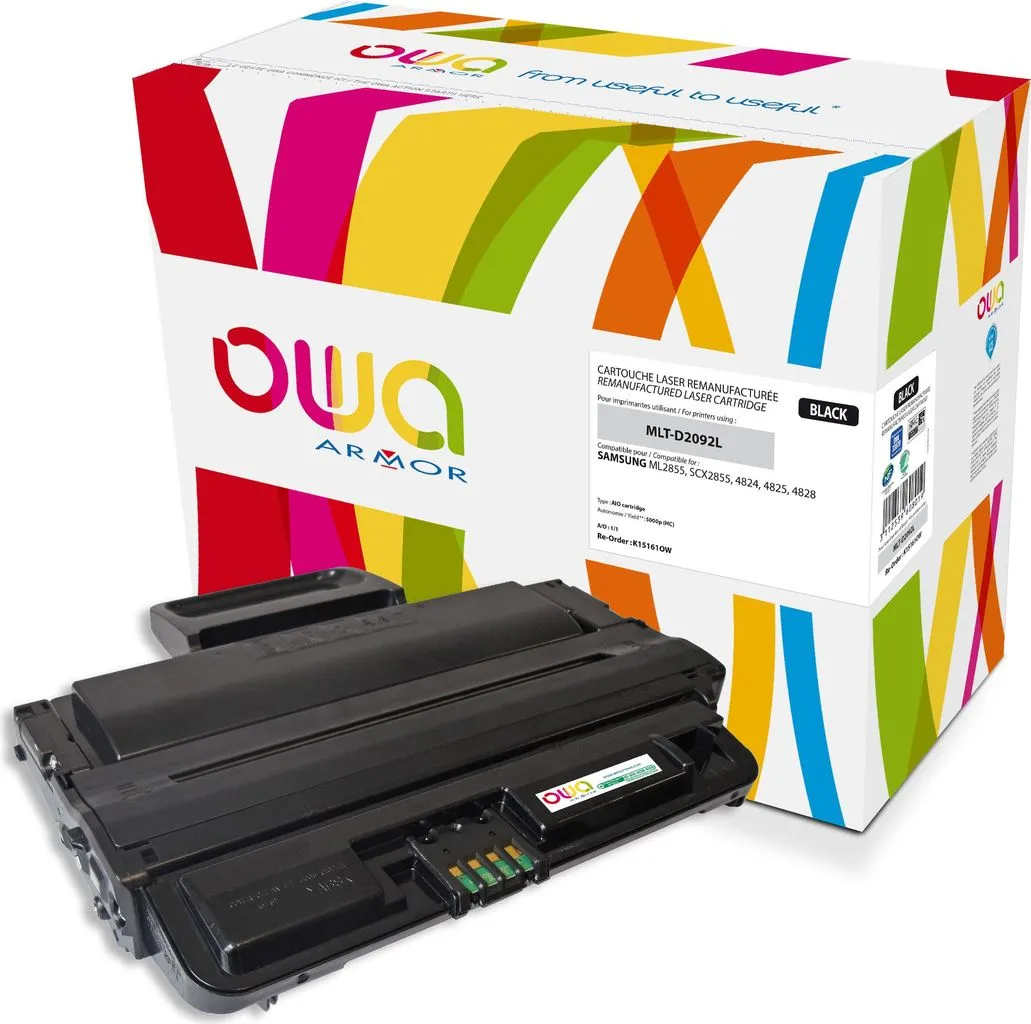 Armor - Toner Compatibile per Hp/Samsung - Nero - mlT-D2092L - 5.000  pag