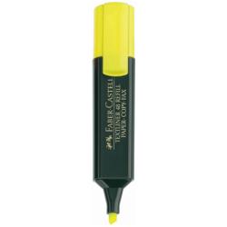 Evidenziatore Textliner 48 - punta a scalpello - tratto 1,0-3,0-5,0mm - giallo - Faber-Castell