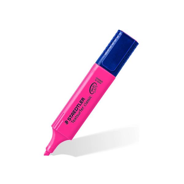 Evidenziatore Textsurfer Classic - punta a scalpello - tratto da 1,0-5,0mm - fucsia  - Staedtler