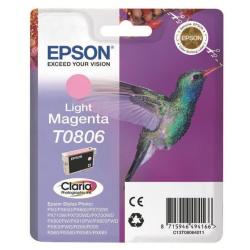 Epson - Cartuccia ink - Magenta chiaro - T0806 - C13T08064011  - 7,4ml