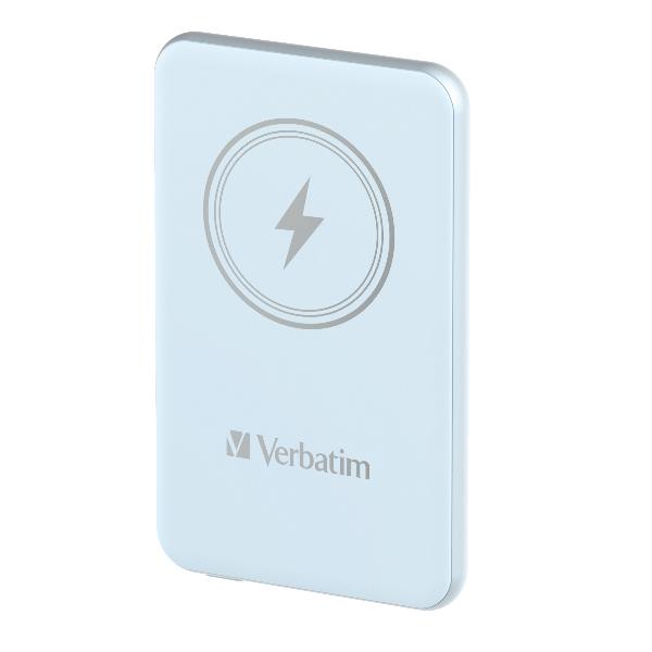 Verbatim - Power Bank Wireless -  5000 mAh - Blu - 32242