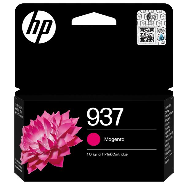 Hp originale - Cartuccia 937 - Magenta - 4S6W3NE