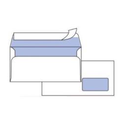 Busta Silver90 Strip Laser FSC - con finestra - internografata - 11 x 23 cm - 90 gr - bianco - Pigna Envelopes - conf. 500 pezzi