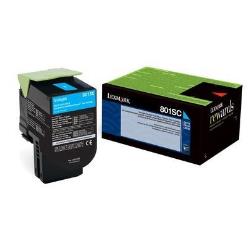 Lexmark - Toner - Ciano - 80C2SC0 - return program - 2.000 pag