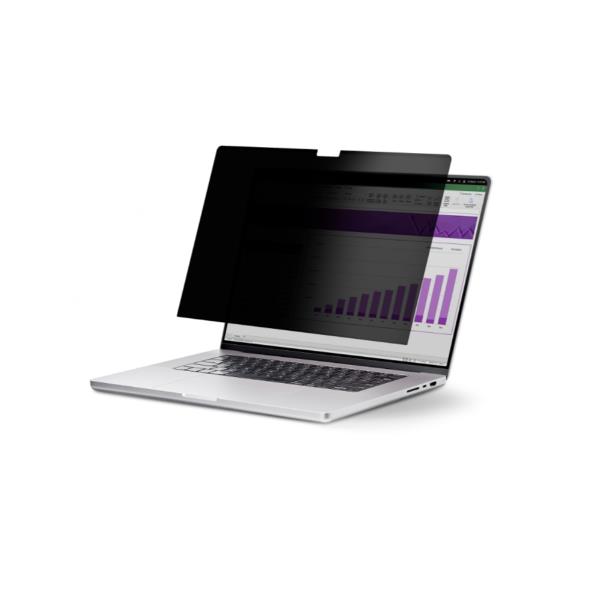 StarTech.com 13-inch MacBook Air M2/M3 Laptop Privacy Screen, Removable and Reversible Anti-Glare Privacy Filter, Magnetic Laptop Screen Protector with +/- 30 Deg. Viewing Angle - 51% Blue Light Reduction (13MAM-PRIVACY-SCREEN) - Filtro privacy notebook - rimovibile - magnetico - 13"