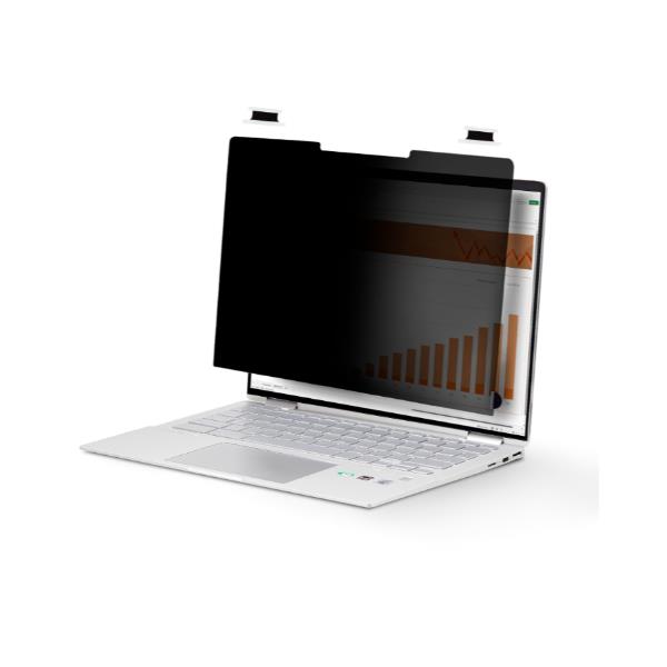 StarTech.com 13.5-inch 3:2 Touch Privacy Screen, Anti-Glare Privacy Filter, Laptop Monitor Screen Protector with +/- 30 Deg. View Angle, Flip-Over - 51% Blue Light Reduction (135CT-PRIVACY-SCREEN) - Filtro privacy notebook - adhesive, hinge tabs, flip hinges - 13.5"