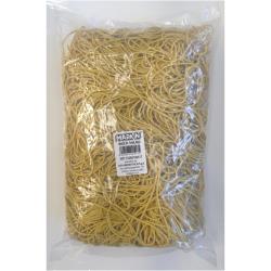 Elastici - diametro 2 cm - 1 kg - gomma - giallo - Markin