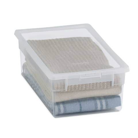 Contenitore multiuso Light Box XS - 19x33,4x11 cm - 5 L - plastica - trasparente - Terry