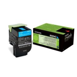 Lexmark - Toner - Ciano - 80C2HC0 - return program - 3.000 pag