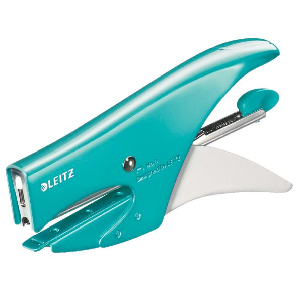 Cucitrice Wow a pinza 5547 - acqua marina - Leitz