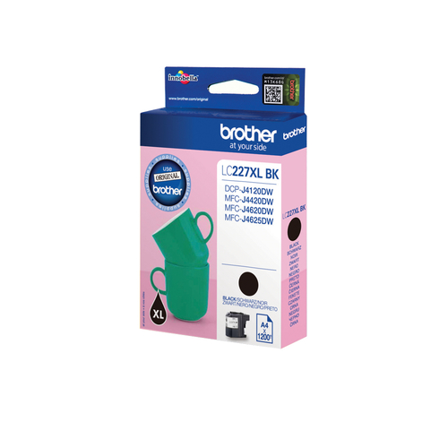 Brother - Cartuccia - Nero - LC227XLBK - 1200 pag
