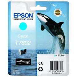 Epson - Cartuccia ink - Ciano - T7602 - C13T76024010 - 25,9ml