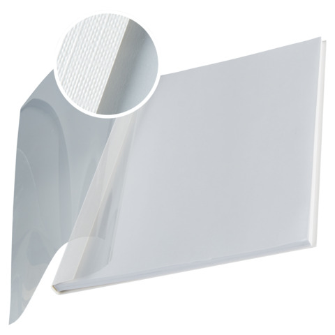 Copertine Impressbind - flessibile - 7 mm - bianco - Leitz - scatola 10 pezzi