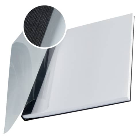 Copertine Impressbind - flessibile - 10,5 mm - nero - Leitz - scatola 10 pezzi
