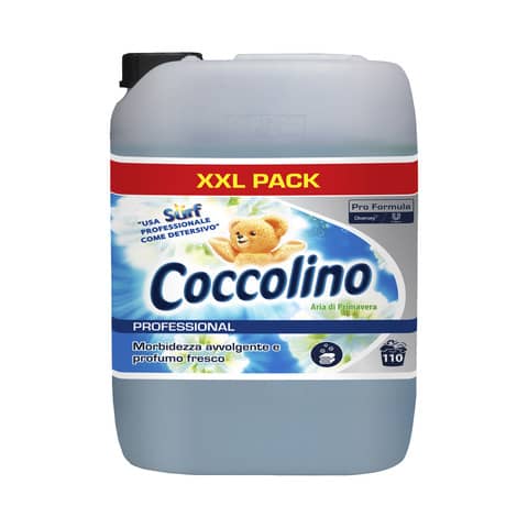 Ammorbidente lavatrice - Profumo aria di primavera - 10 L - Coccolino