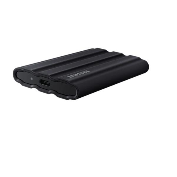 Samsung T7 Shield MU-PE1T0S - SSD - crittografato - 1 TB - esterno (portatile) - USB 3.2 Gen 2 (USB-C connettore) - 256 bit AES - nero
