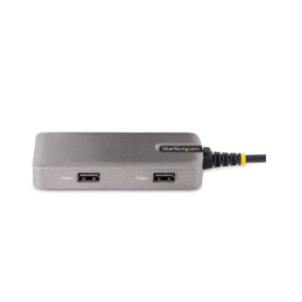 StarTech.com USB-C Multiport Adapter, 4K 60Hz HDMI w/HDR, 2-Port 5Gbps USB 3.0 Hub, 100W Power Delivery Pass-Through, GbE, USB Type C Mini Docking Station, Works with Chromebook certified - Windows, macOS (103B-USBC-MULTIPORT) - Docking station - USB-C / USB4 / Thunderbolt 3 / Thunderbolt 4 - HDMI - GigE