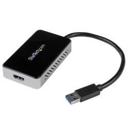 StarTech.com Adattatore scheda USB 3.0 a HDMI e DVI con hub USB a 1 porta - 1920x1200 - Scheda grafica esterna doppio monitor (USB32HDEH) - Docking station - USB 3.0 - HDMI - Compatibile TAA - per P/N: HDDVIMM3, HDMM12, HDMM15, HDMM1MP, HDMM2MP, HDMM3, HDMM3MP, HDMM50A, HDMM6, HDPMM50
