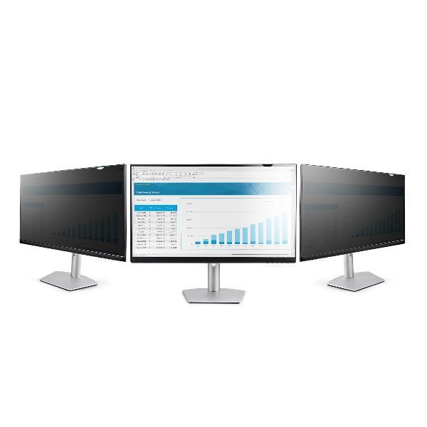 StarTech.com Filtro per la privacy per monitor da 23.8" - Filtro di protezione - Pellicola protettiva per la riduzione della luce blu - 16:9 Widescreen - Opaco/lucido +/-30 gradi (PRIVACY-SCREEN-238M) - Filtro privacy schermo - A due vie - rimovibile - plug-in/adesivo - 23,8"