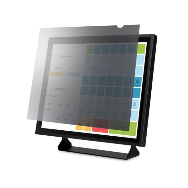 StarTech.com 19-inch 5:4 Computer Monitor Privacy Filter, Anti-Glare Privacy Screen with 51% Blue Light Reduction, Black-out Monitor Screen Protector w/+/- 30 deg. Viewing Angle, Matte and Glossy Sides (1954-PRIVA - Filtro privacy notebook (orizzontale) - 19" - trasparente