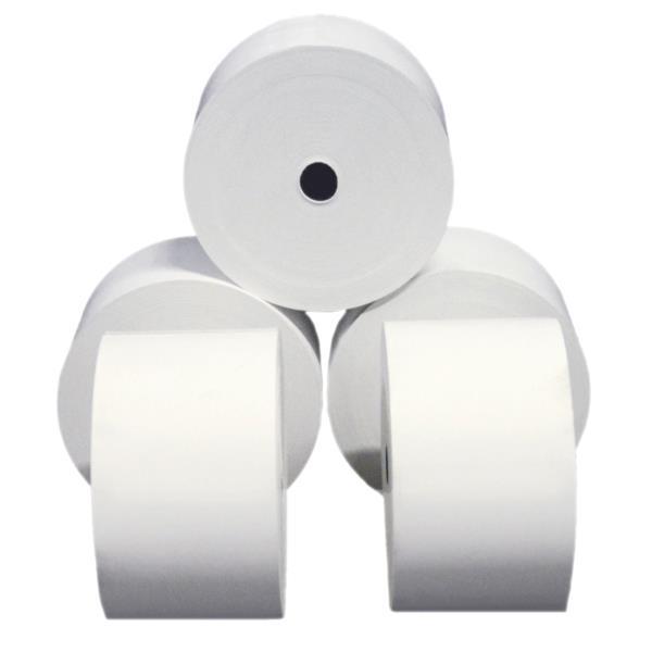 Rotolo per distributore self service - 57 mm x 100 m - 55 gr - diametro esterno 90 mm - anima 12 mm - carta termica BPA free - Sabacart
