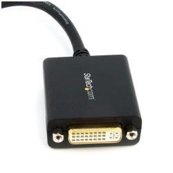 StarTech.com Adattatore DisplayPort DVI - Convertitore video da DisplayPort a DVI-D 1080p - Cavo adattatore da DP 1.2 a DVI Monitor/Display - Adattatore Dongle DP a DVI - Connettore DP a scatto (DP2DVI2) - Adattatore DisplayPort - DisplayPort (M) a DVI-I (F) - 15.2 cm - nero - per P/N: DK30C2DPEPUE, DK30C2DPPD, DK30C2DPPDUE, DK31C3HDPD, DK31C3HDPDUE, MST14DP123DP
