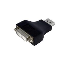 StarTech.com Adattatore DisplayPort a DVI - Adattatore compatto da DisplayPort a DVI-D - Dongle DP a DVI Monitor/Display 1080p - Convertitore video 1080p con connettore DP a scatto (DP2DVIADAP) - Adattatore DisplayPort - legame singolo - DisplayPort (M) a DVI-D (F) - per P/N: DVIDDMM1, DVIDDMM10M, DVIDDMM25, DVIDDMM2M, DVIDDMM3M, DVIDDMM5M