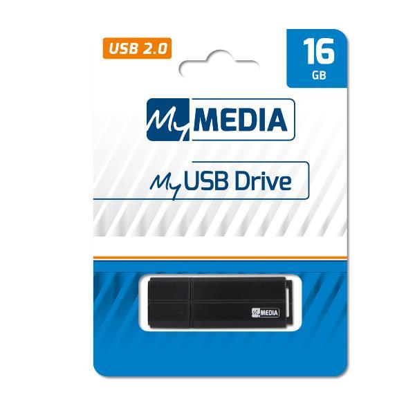 Verbatim - Memoria MyUsb Drive - Nero - 69261 - 16GB
