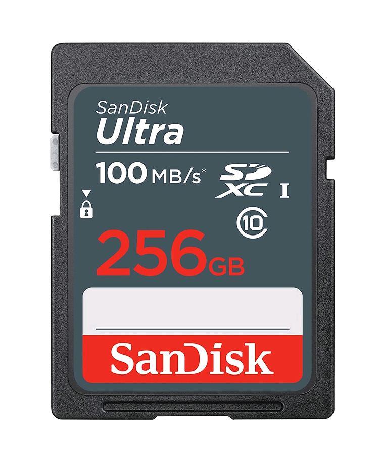 SanDisk Ultra - Scheda di memoria flash - 256 GB - UHS Class 1 / Class10 - UHS-I SDXC